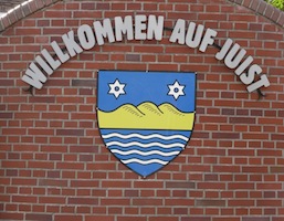 Begrüßung am Ortseingang